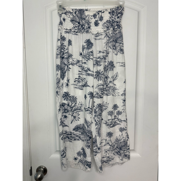 Ocean Drive Cotton Medium Shirt Small Pant Set Beachwear Loungewear - Picture 6 of 6